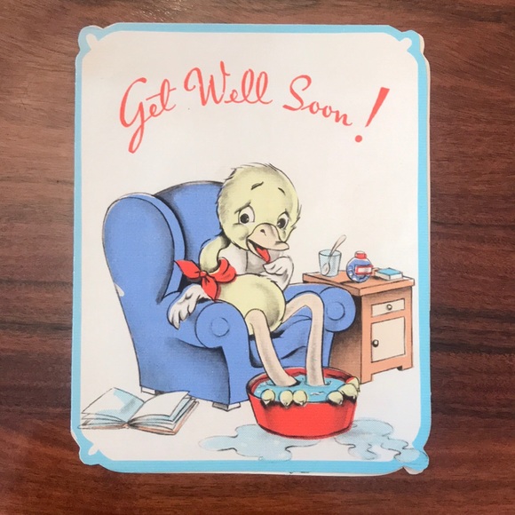 Set of Vintage “Get Well” cards 💝 - Picture 2 of 7